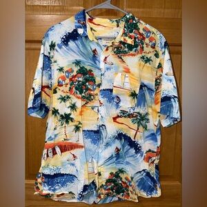 American Eagle Hawaiian/beach shirt
